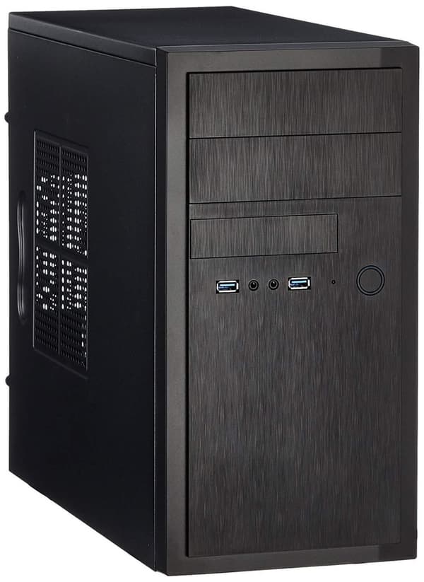Chieftec HT-01B-350GPB, tornfodral (svart, inkl. 350 watt strömförsörjning) Svart