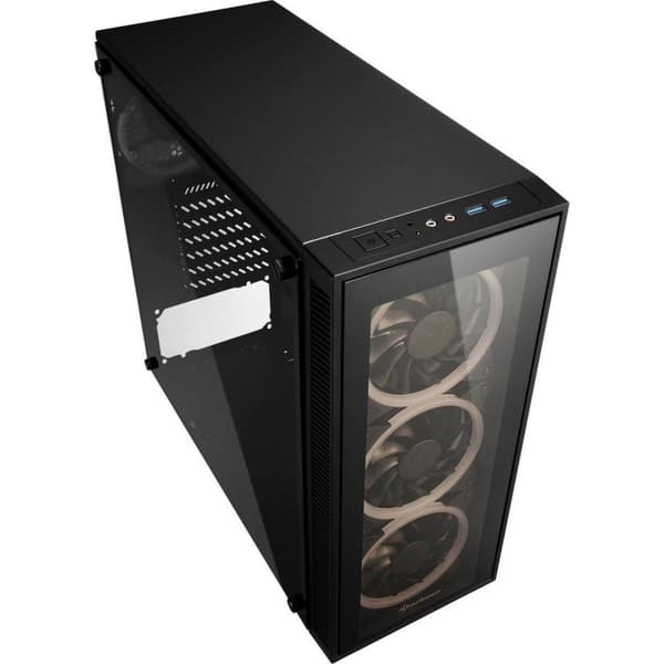 Sharkoon TG4 Midi Tower Svart