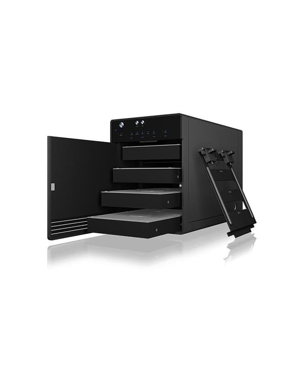 ICY BOX IB-3740-C31 2,5/3,5'' HDD/SSD-hölje svart