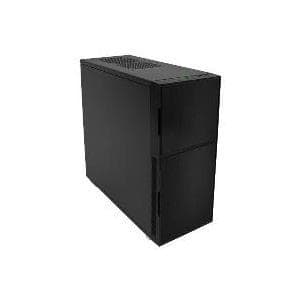 Nanoxia Deep Silence 5 - Tower - Extended ATX - utan strömförsörjning - Mörksvart - USB/Audio (600060505) Svart