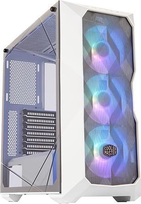 Cooler Master MasterBox TD500 Mesh Midi Tower valkoinen Valkoinen
