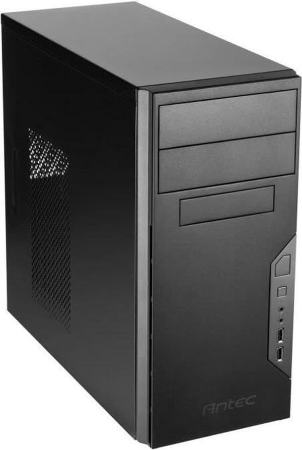 Antec VSK3000B-U3/U2 Mini Tower Svart Svart