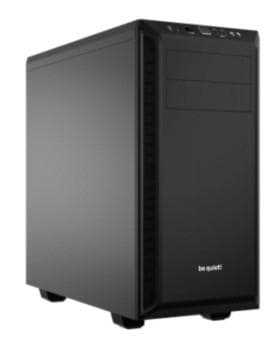 var tyst! Pure Base 600 Midi Tower Svart Svart