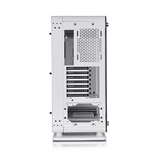 Thermaltake Core P6 TG Snow - MDT - SSI CEB - sidopanel med fönster (härdat glas) - utan strömförsörjning (PS/2) - vit - USB/ljud
