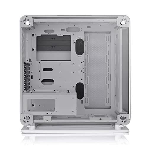 Thermaltake Core P6 TG Snow - MDT - SSI CEB - sidopanel med fönster (härdat glas) - utan strömförsörjning (PS/2) - vit - USB/ljud