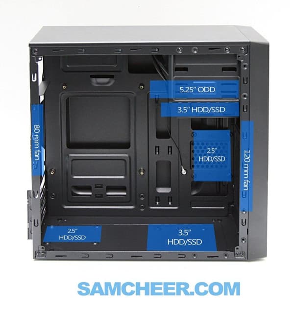 LC-Power 2014MB Midi ATX Tower Svart