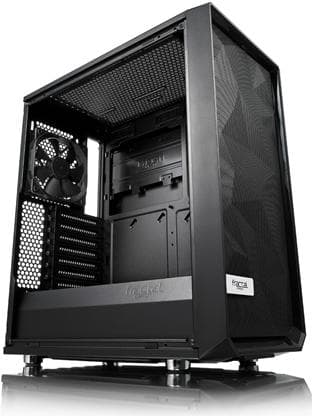 Fractal Design Meshify C Midi Tower musta tietokonekotelo (FD-CA-MESH-C-BKO) musta