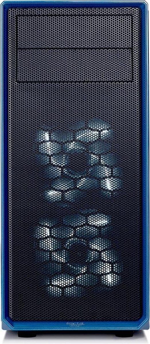 Fractal Design Focus G Midi-Tower Svart, Blå