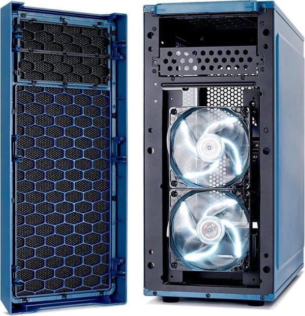 Fractal Design Focus G Midi-Tower Svart, Blå