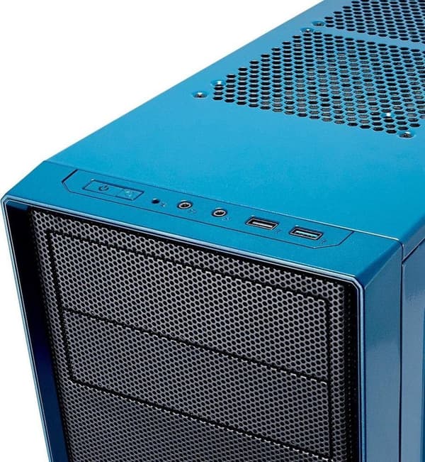 Fractal Design Focus G Midi-Tower Svart, Blå