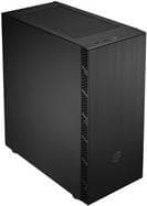 Cooler Master MasterBox MB600L V2 - MDT - ATX - utan strömförsörjning (ATX) - svart - USB/Audio (MB600L2-KNNN-S00)