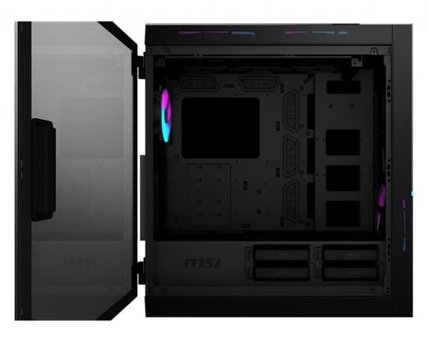 MSI MPG SEKIRA 500X tietokonekotelo Midi Tower musta