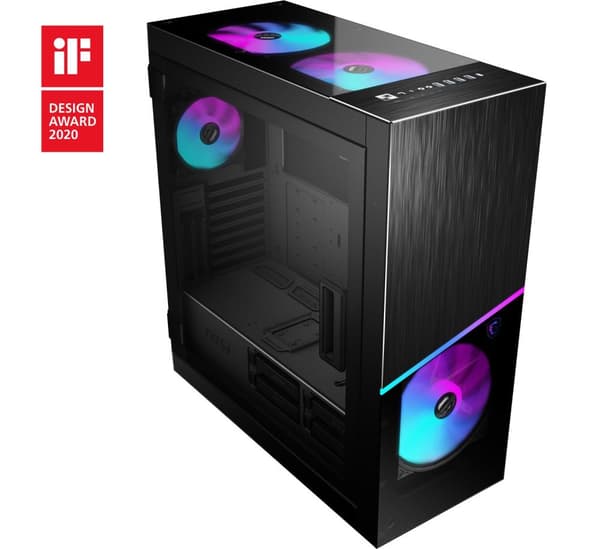 MSI MPG SEKIRA 500X computertaske Midi Tower Sort Sort
