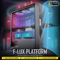 Pikkukuva 3 / 6: Antec Dark League DF700 FLUX - MDT - ATX - ikkunallinen sivupaneeli (karkaistu lasi) - ilman virtalähdettä - USB/Audio (0-761345-80070-9)