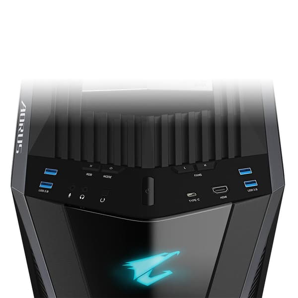 Gigabyte AORUS C700 - PC-fodral - Full Tower - Svart