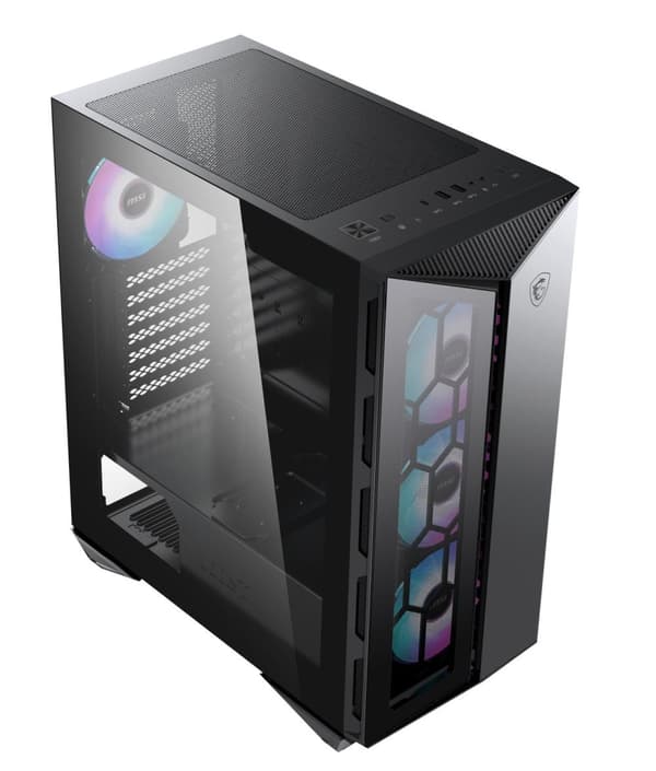 MSI MPG GUNGNIR 110R - Tower model - ATX - ingen strømforsyning (ATX) - USB/Audio