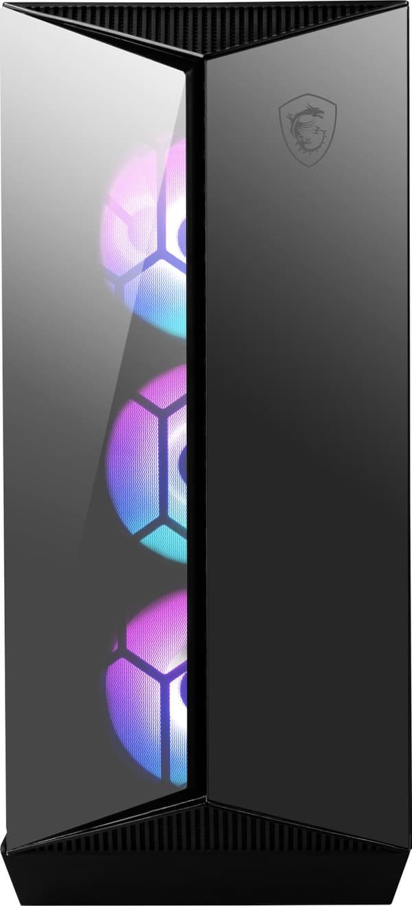 MSI MPG GUNGNIR 110R - Tower model - ATX - ingen strømforsyning (ATX) - USB/Audio