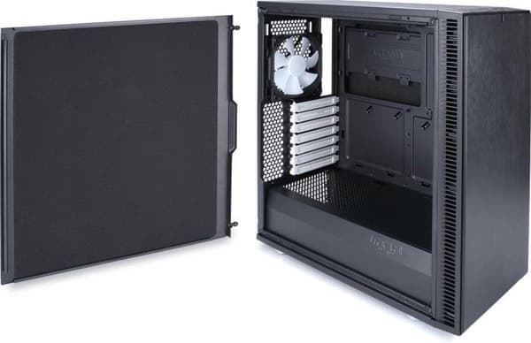 Fractal Design Define C Desktop Case - Sort - Medium Tower - Ingen strøm