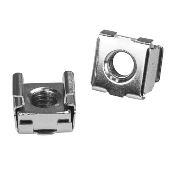StarTech.com M6 monteringsskruer og burmøtrikker til serverskab / rack - 100/pk - Skruer til rack (pakke med 100) - til P/N: CABSHELF1U (CABSCREWM62)
