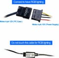Miniatyrbillede 4 af 11: LC-Power Gaming 703B - Quad-Luxx Midi Tower Sort