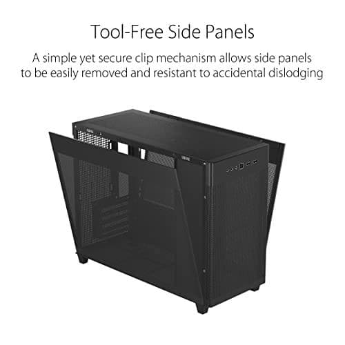 ASUS Prime AP201 MicroATX Mini Tower Svart