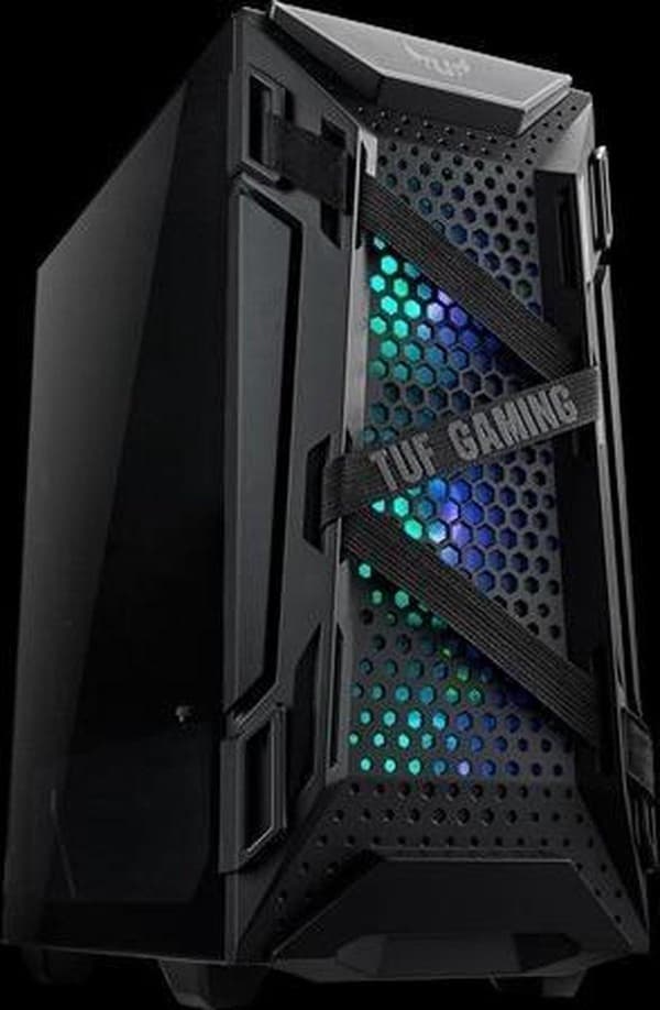 ASUS TUF Gaming GT301 Midi Tower Svart