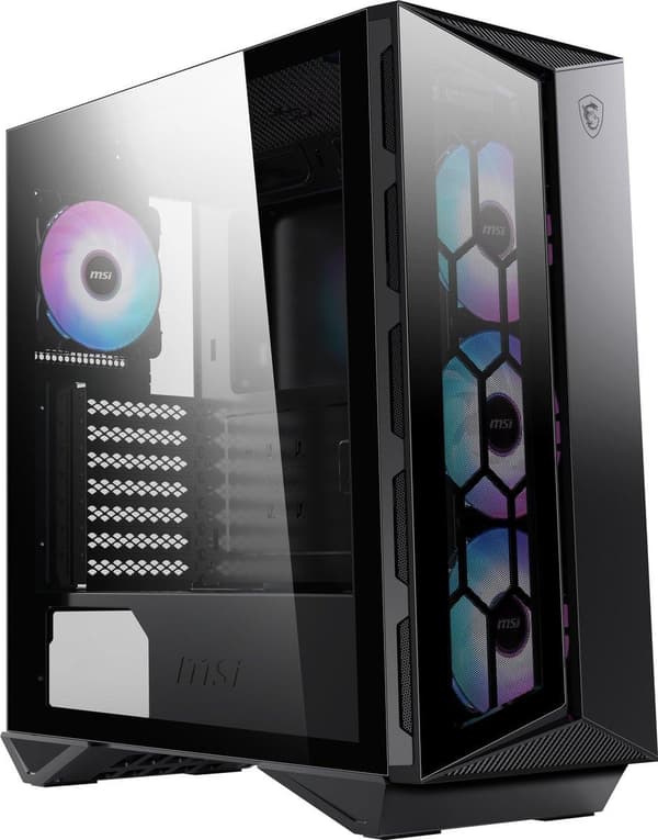 MSI MPG GUNGNIR 110R - Tower modell - ATX - ingen strömförsörjning (ATX) - USB/Audio