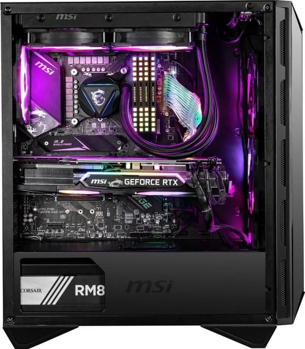 MSI MPG GUNGNIR 110R - Tower modell - ATX - ingen strömförsörjning (ATX) - USB/Audio