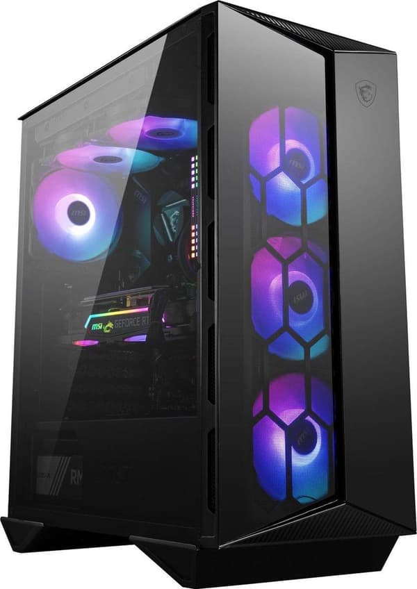 MSI MPG GUNGNIR 110R - Tower modell - ATX - ingen strömförsörjning (ATX) - USB/Audio