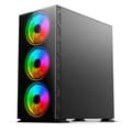 Miniatyrbillede 3 af 4: SAVIO PC Case Prime X1 ARGB Glas Sort
