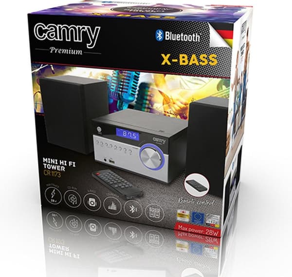 CAMRY CR 1173 mini hi-fi-system