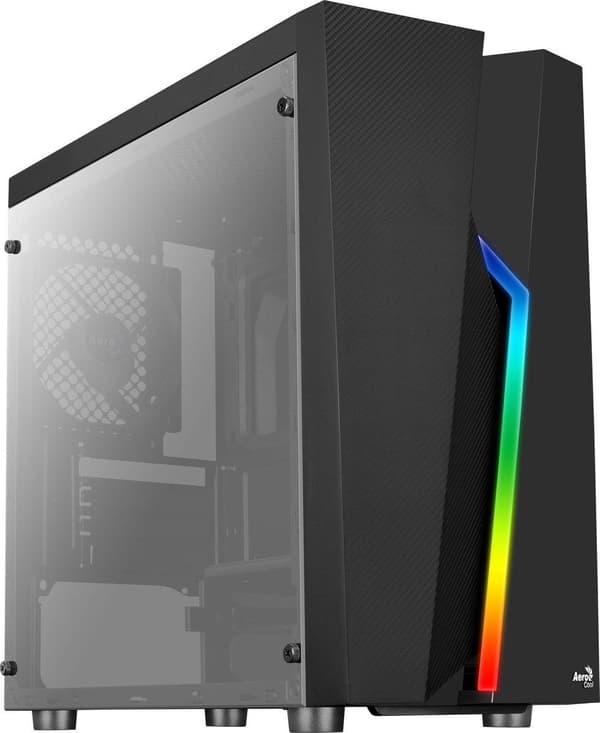 Aerocool Bolt Mini Minitorn Svart
