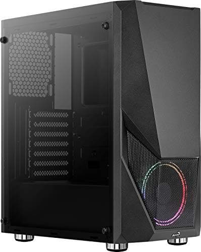 HOUSING AEROCOOL PGS ZAURON FRGB-G-BK-v1 SORT Sort