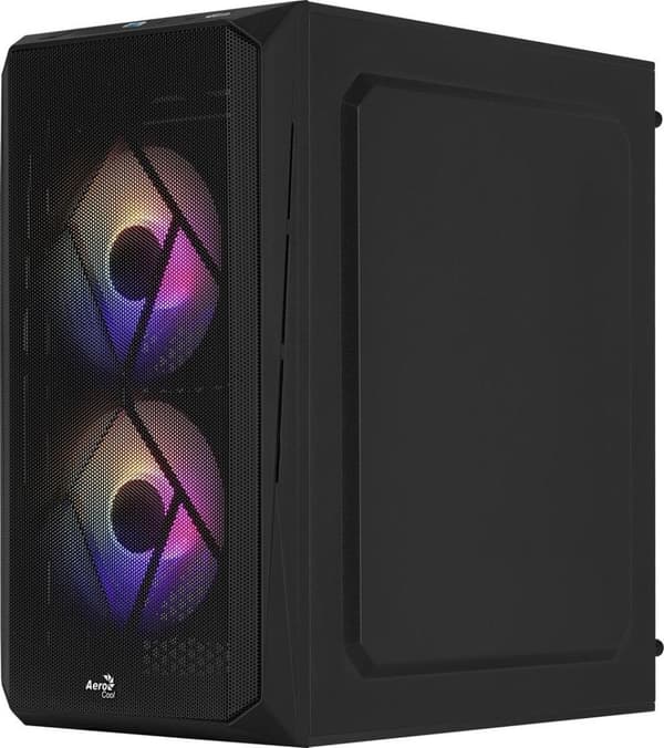 Aerocool CS107V2 tietokonekotelo Mini Tower Musta