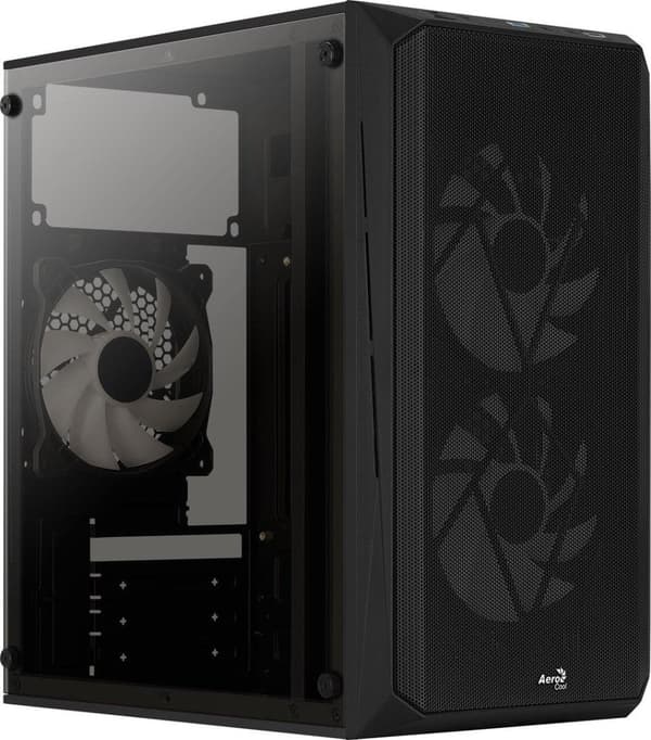 Aerocool CS107V2 tietokonekotelo Mini Tower Musta