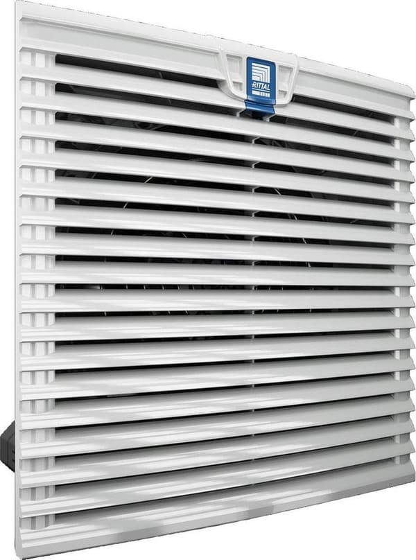 Rittal SK 3244.100 Suodatintuuletin Harmaa-valkoinen (RAL 7035) (LxK) 323 mm x 323 mm 1 kpl