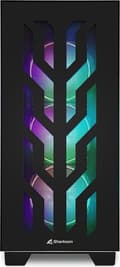 Miniatyrbild 7 av 7: Sharkoon ELITE SHARK CA300T Midi Tower Svart