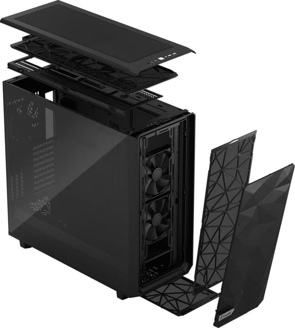 Fractal Design Meshify 2 XL Lys Hærdet Glas Sort