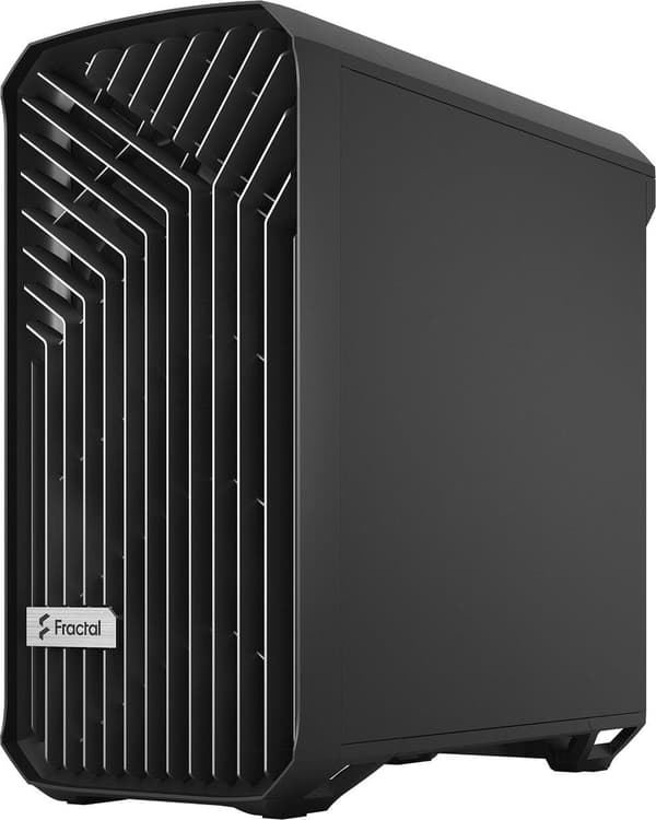 PC-kotelo - FRACTAL DESIGN - Torrent Compact Black Solid - Musta (FD-C-TOR1C-04)