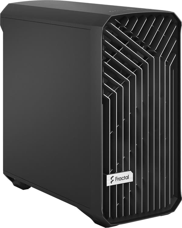 PC-kotelo - FRACTAL DESIGN - Torrent Compact Black Solid - Musta (FD-C-TOR1C-04)