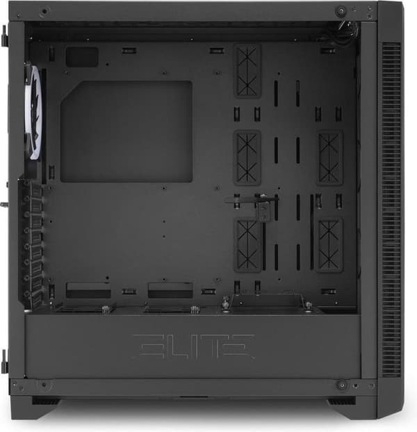 Sharkoon ELITE SHARK CA200M Midi Tower musta