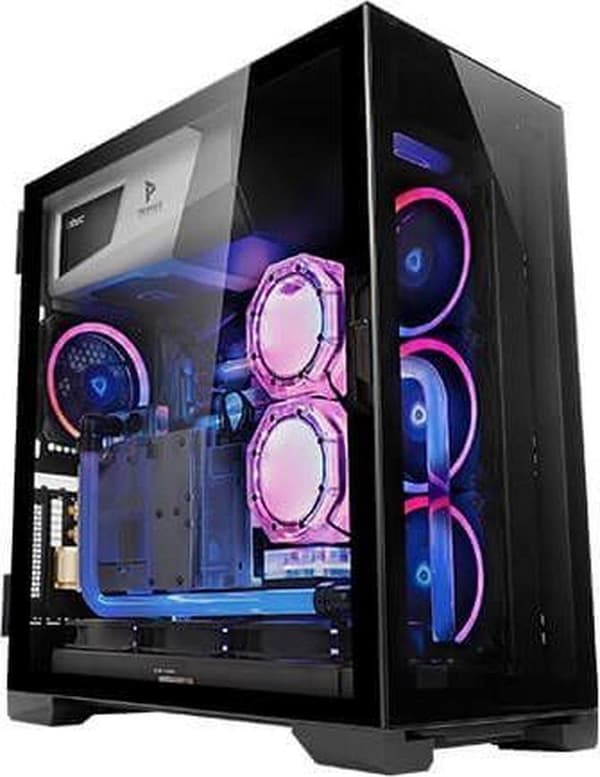 Antec P120 Crystal Midi Tower Sort