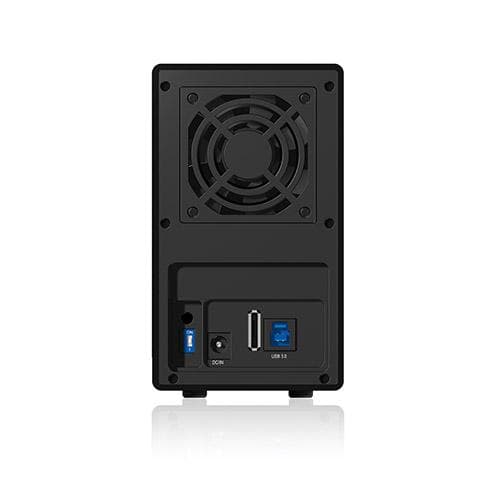 RaidSonic ICY BOX IB-RD3620SU3 - Kiintolevyryhmä - 2 paikkaa (SATA-600) - SATA 3 Gb/s, USB 3.0 (ulkoinen)