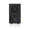 Pikkukuva 3 / 4: RaidSonic ICY BOX IB-RD3620SU3 - Kiintolevyryhmä - 2 paikkaa (SATA-600) - SATA 3 Gb/s, USB 3.0 (ulkoinen)