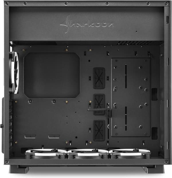 Sharkoon Pure Steel Midi ATX Tower Sort