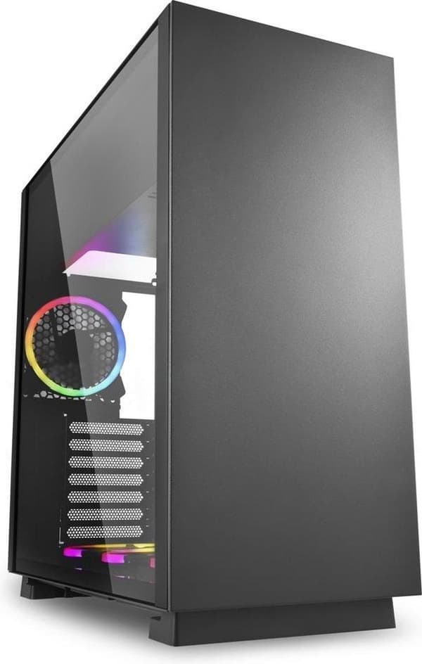 Sharkoon Pure Steel Midi ATX Tower Sort Sort