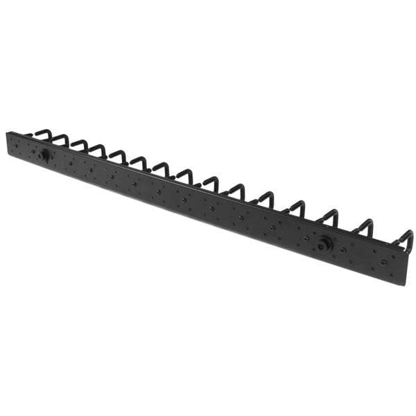 StarTech.com Lodret kabelbeholder med D-kroge - 0U - 1,8m - Rack Cable Manager - D-Ring Cable Management Kit - 1,83m - Sort - 40U (Antal i pakken: 2 )