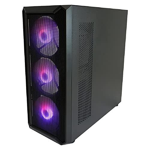 LC Power Gaming 804B Midi Tower Svart Svart