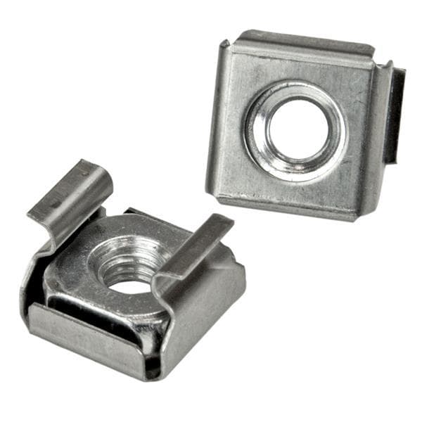 StarTech.com M5 monteringsskruer og burmøtrikker til serverkabinet / rack - 100/pk - Skruer til rack (pakke med 100) - til P/N: ADJSHELFHD, ADJSHELFHD