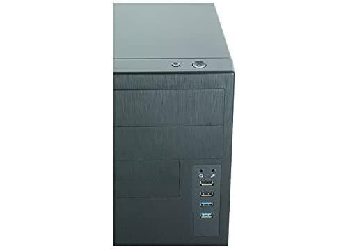 Chieftec Elox Series HO-11B - Tower - micro ATX 350 Watt (ATX) - Svart - USB/Audio